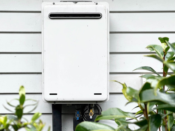 A typical home gas boiler