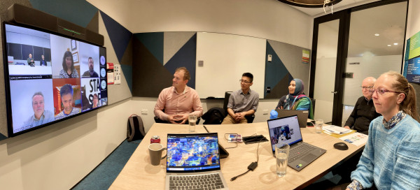 The Wellington in-person attendees at Transpower