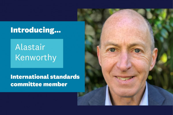 Alastair Kenworthy, International standards committee member