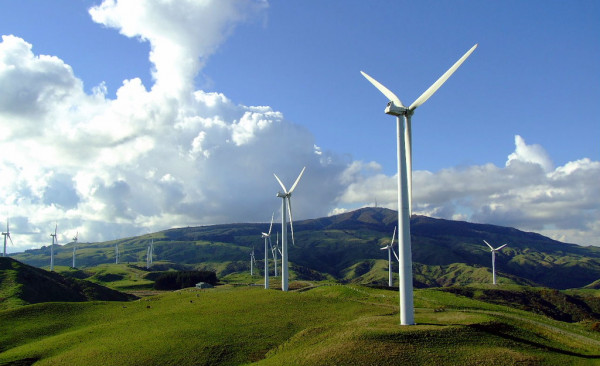 Te Apiti wind farm Manawatu