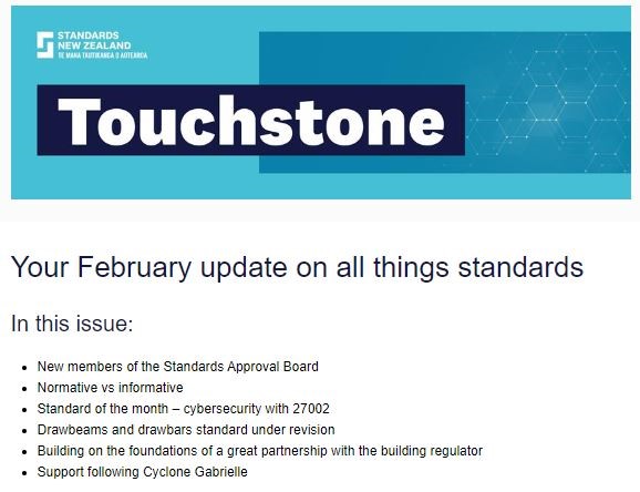 Touchstone content for February 2023 issue